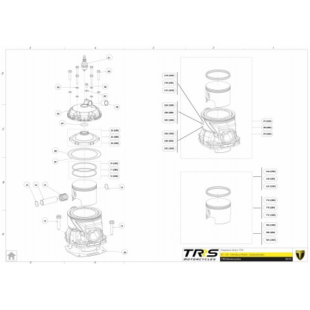 Junta cilindro motor TRRS