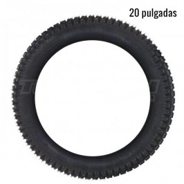 Neumático delantero 20 pulgadas para moto eléctrica de trial