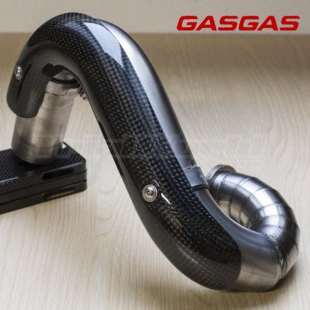 Exhaust carbon fiber protector GASGAS TXT Trial