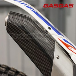 Carbon exhaust silencer end...