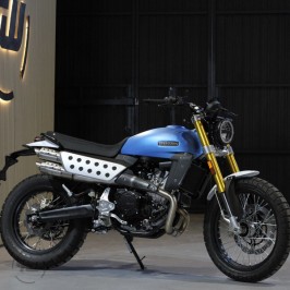 FANTIC KNIGHT 500 SCRAMBLER blue 2025 - 2026