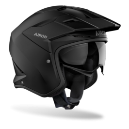 Casque Trial Airoh KOMBAKT Noir Mat - noir mat 2