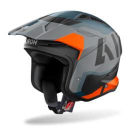 Casco Airoh TRR II Jupiter Arancione Opaco 2