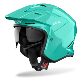 Casco Trial Airoh KOMBAKT AquaMarine Gloss