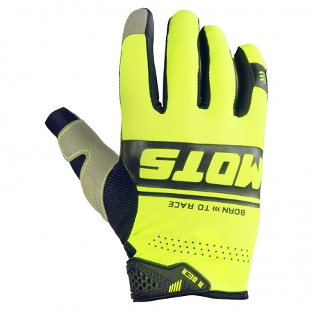 Gloves MOTS RIDER yellow - MT1118Y