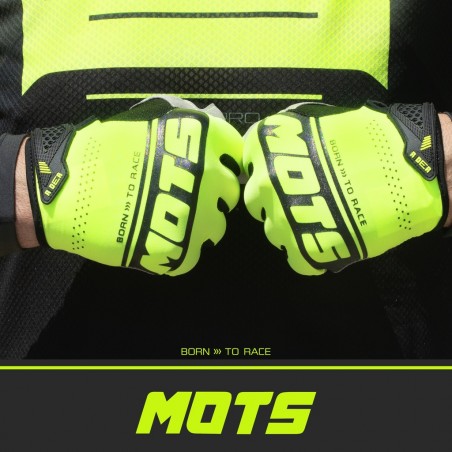 Gloves trialchildren MOTS RIDER yellow - MT1611Y