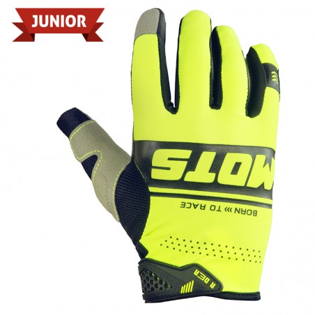 Gloves trialchildren MOTS RIDER yellow - MT1611Y