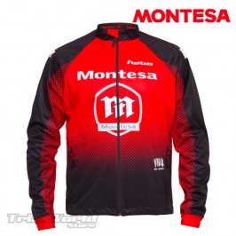 Chaqueta Trial Hebo Wind Pro Montesa Classic rojo - Talla M