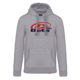 Sudadera con capucha gris...