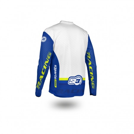 Camiseta trial S3 racing collection azul - IG1-BLUE