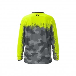 T-shirt trial- enduro Hebo junior gelb - HE2573Y 2