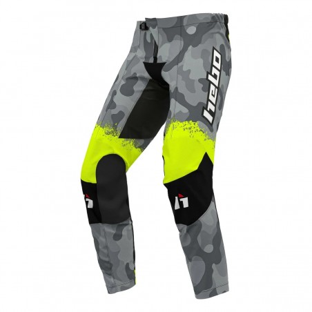 Pantalon trial- enduro Hebo junior jaune - HE3573Y