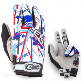 Guantes Trial S3 Parts Rock blanco