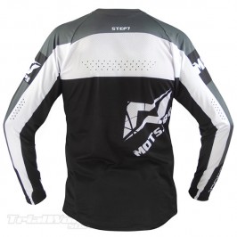 Camiseta MOTS STEP7 blanco y negro 2