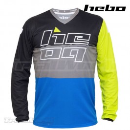 Camiseta Trial Hebo PRO azul - Talla M