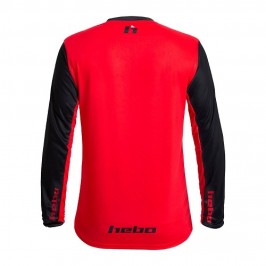 Camiseta trial Hebo TECH rojo - Talla M 2