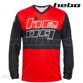 Camiseta Trial Hebo PRO rojo - Talla L