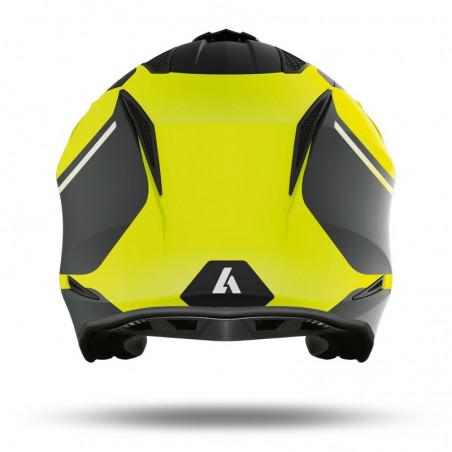 Casco Trial Airoh TRR S Yellow - Black GLOSS - Talla M