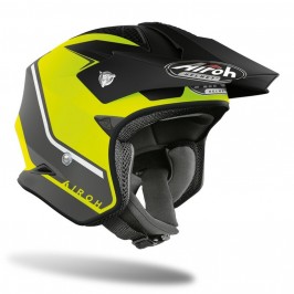 Casco Trial Airoh TRR S Yellow - Black GLOSS - Talla M