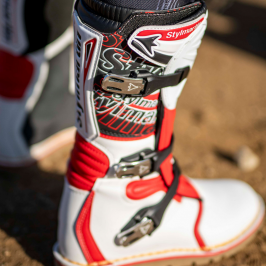 Stivali rossi Stylmartin Impact PRO - Taglia 44 2