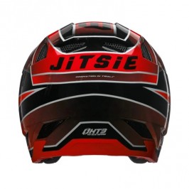 Casco trial Jitsie HT3 FullRev rojo 2