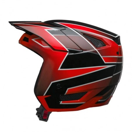 Casco trial Jitsie HT3 FullRev rojo