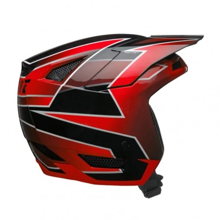 Casco trial Jitsie HT3 FullRev rojo
