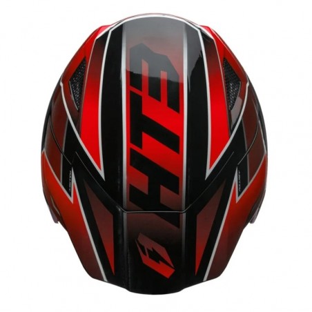 Casco trial Jitsie HT3 FullRev rojo