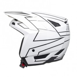 Casco trialJitsie HT3 FullRev bianco 2