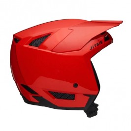 Casco trial Jitsie HT3 Solid rojo