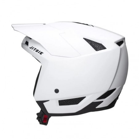 Casco trial Jitsie HT3 Solid blanco
