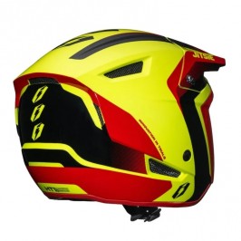 Casco trial Jitsie HT1 Rize amarillo 2
