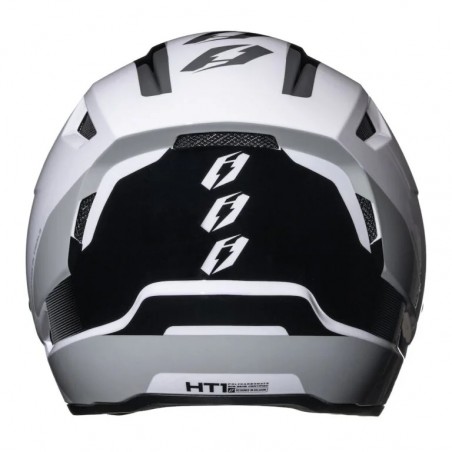 Casco trial Jitsie HT1 Rize blanco