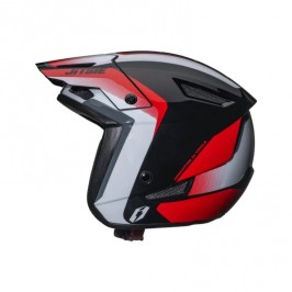 Casque trialJitsie HT1 Rize junior rouge