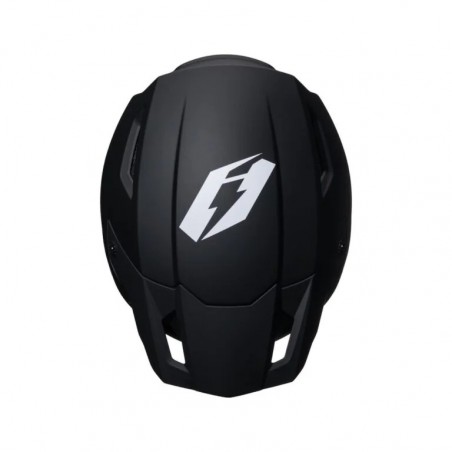 Casco trial Jitsie HT1 Solid junior negro