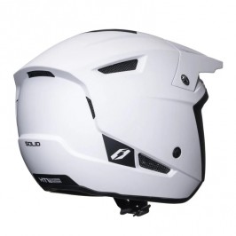 Casco trial Jitsie HT1 Solid blanco 2