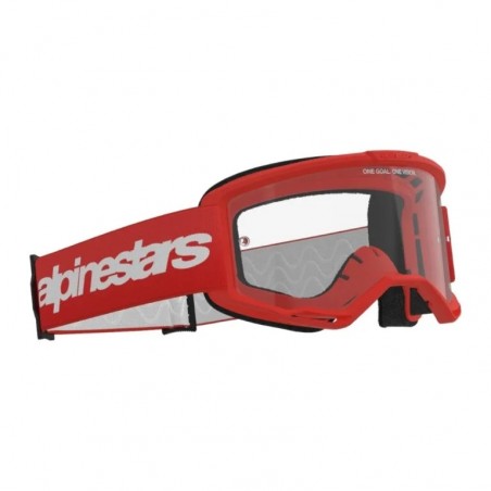 Gafas Alpinestars Goggle Vision 3 Wordmark rojas