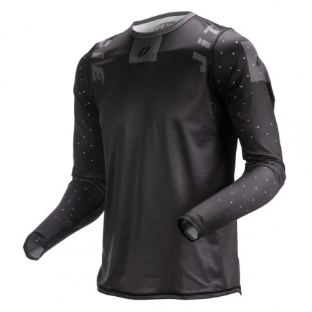 Camiseta trial Jitsie T3 AIR SOLID negra