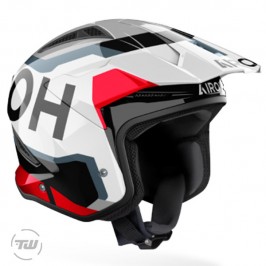 Casco Airoh TRR II Jupiter Red Gloss