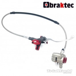 Braktec CNC competition front brake assembly