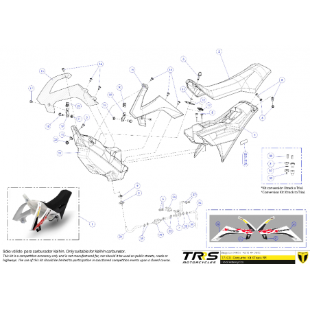 Excursion kit TRRS XTRACK for all TRRS