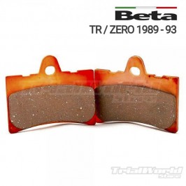 Pastillas de freno delantero GALFER Beta Zero y TR