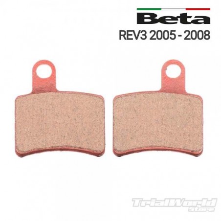 Rear brake pads GALFER Beta REV 3