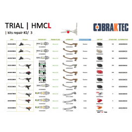 Kit de réparation de la pompe d'embrayage AJP Huile minérale 2