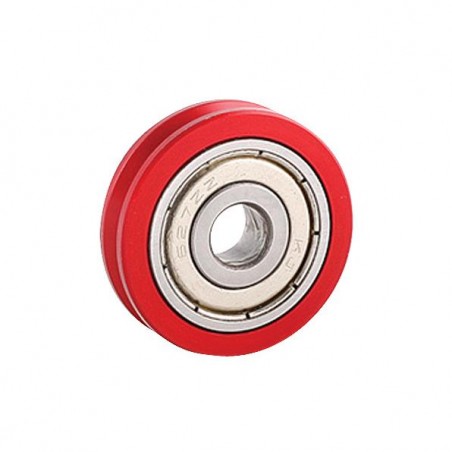 Trial bike throttle bearing roulette