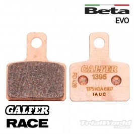 Pastillas de freno trasero Beta EVO GALFER Sinterizadas FD428 - G1395 2