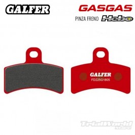 Brake pads calipers HEBO GASGAS TXT 1999 - 2003 GALFER FD225 - G1805