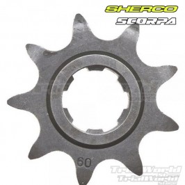 Pignon d'entraînement pour Sherco et Scorpa