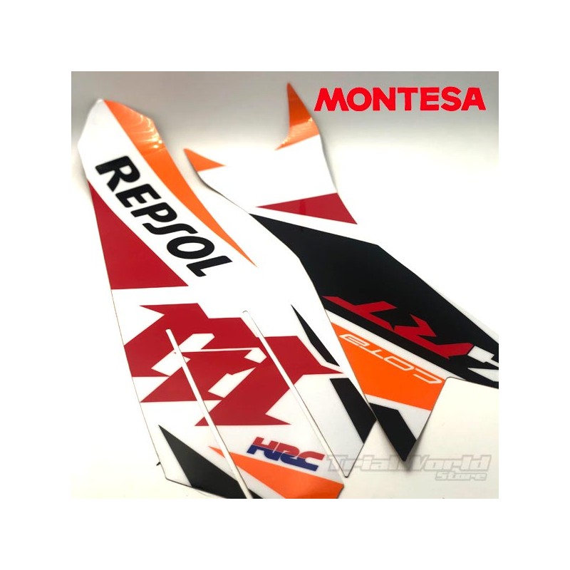 Rear mudguard sticker Montesa Cota 4RT REPSOL