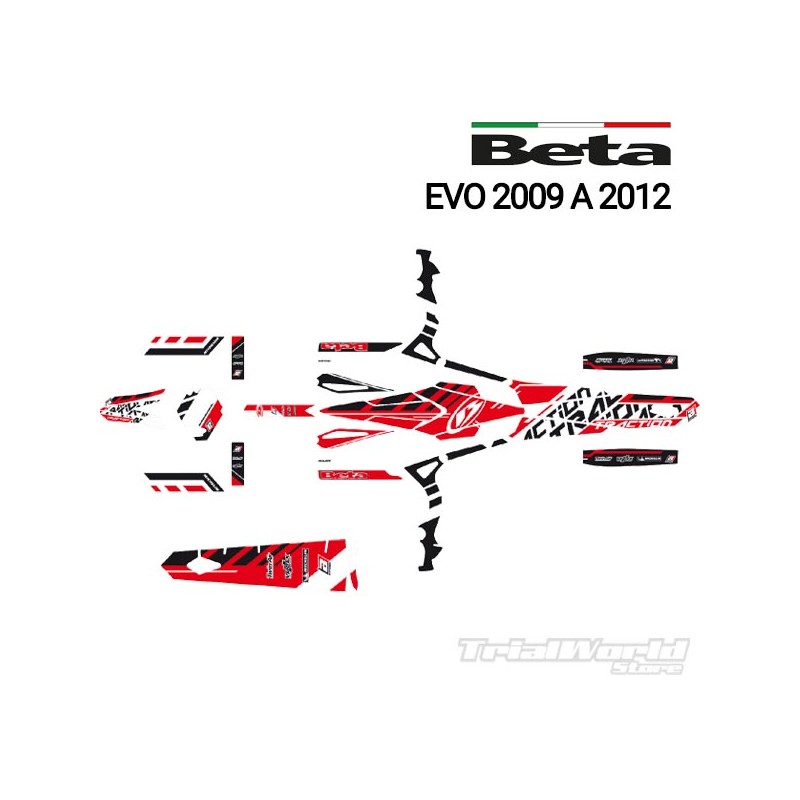 Sticker kit Beta EVO 2009 - 2012